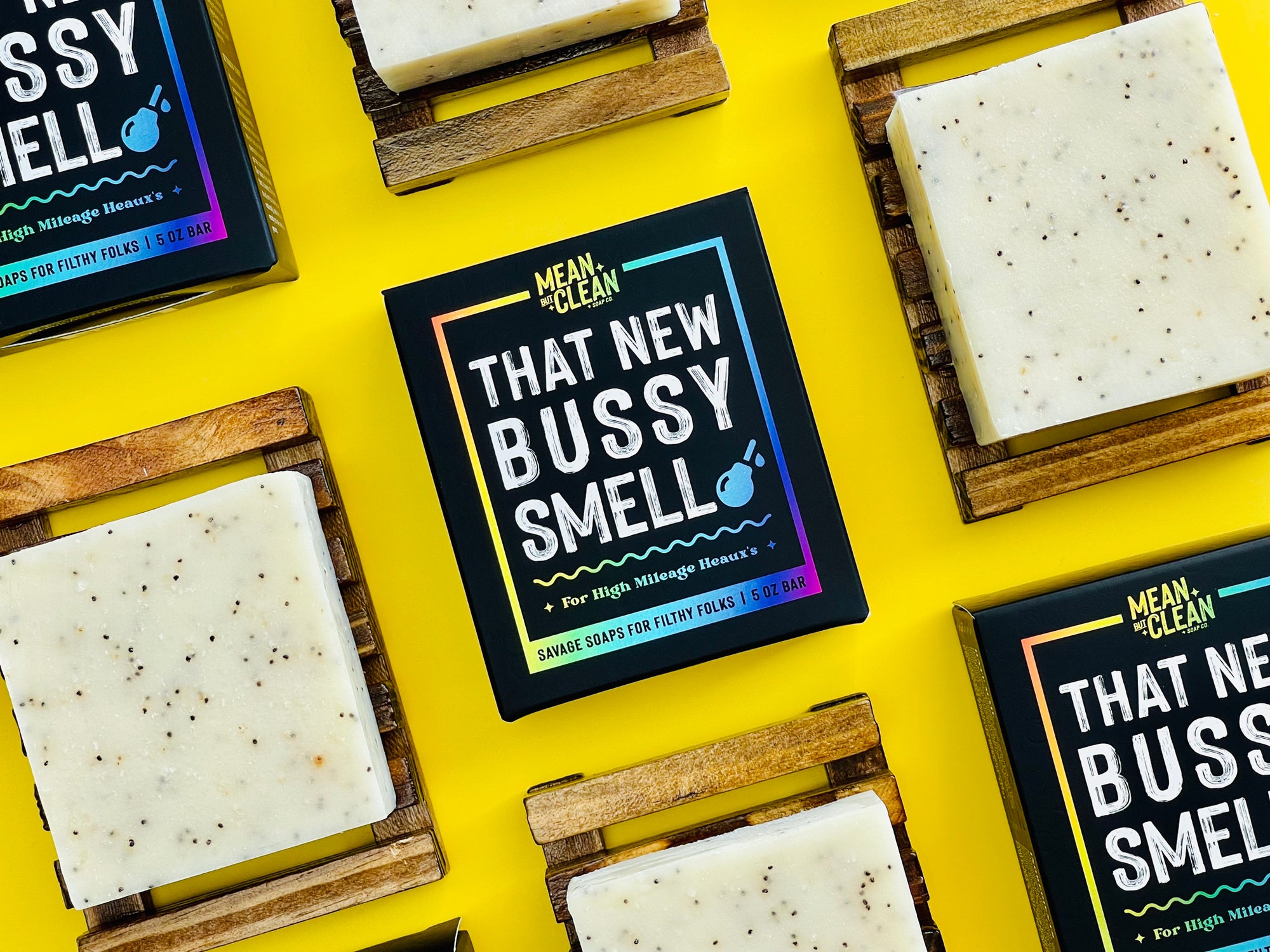 That New Bussy Smell Peppermint Poppy Soap Mean But Clean Soap Best Gag Gifts For Friends And Family