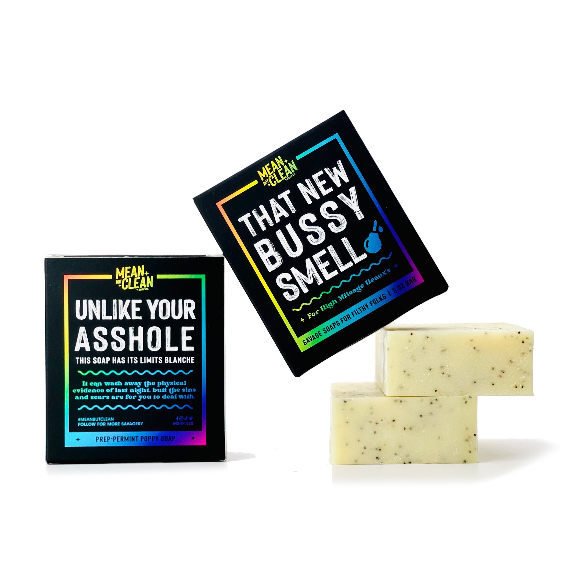 That New Bussy Smell Peppermint Poppy Soap Gag Gift Soap Natural Handmade Soap Cold Processed Soap Funny Gag Gift For Friends